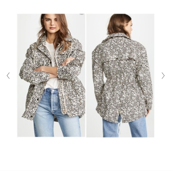 NWT ATM Lunar Combo Leopard Print Field Jacket - Picture 2 of 8